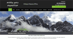 Desktop Screenshot of minka-peru.com